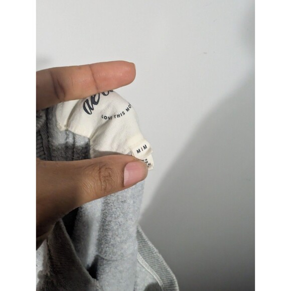 Aerie Womens Grey‎ The Chill Cozy Graphic Crew Neck Sweatshirt Sz M Streetwear - Picture 3 of 10